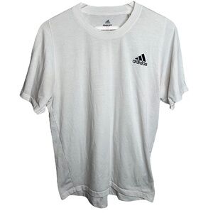 White Adidas Men’s Free Lift T Shirt